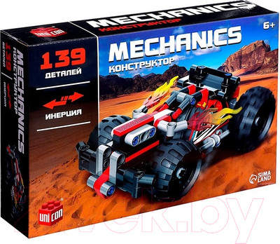 Конструктор инерционный Unicon Гончный джип / 9321802