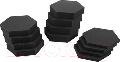 Акустический поролон Atex АП77 (черный)