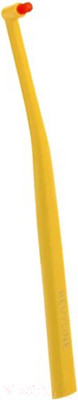 Зубная щетка монопучковая Revyline SM1000 / 6945 (желтый/красный)