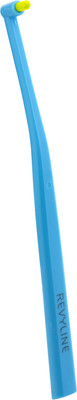 Зубная щетка монопучковая Revyline SM1000 / 6647 (голубой/салатовый)