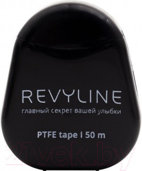Зубная нить Revyline PTFE Black Edition мятная вощеная 5519 (50м)