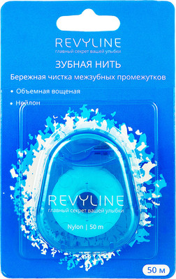 Зубная нить Revyline Мятная вощеная 6022 (50м)