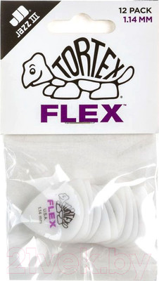 Набор медиаторов Dunlop Manufacturing 468P1.14 Tortex Flex Jazz III