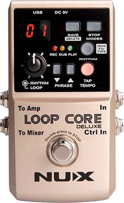 Педаль электрогитарная NUX Loop Core Deluxe Bundle