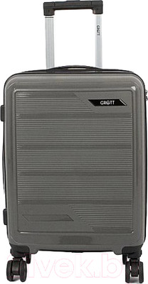 Чемодан на колесах Grott 339-315/5-20DGR (темно-серый)