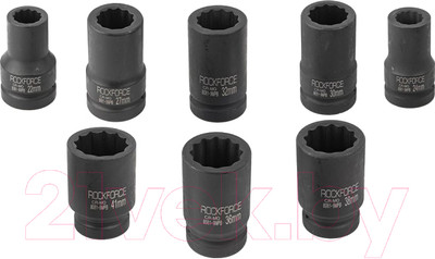 Набор головок слесарных RockForce RF-8081-9MPB (55006)
