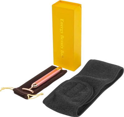 Массажный набор для лица La and Te beaute Массажер для кожи вокруг глаз+Повязка на голову LT-32