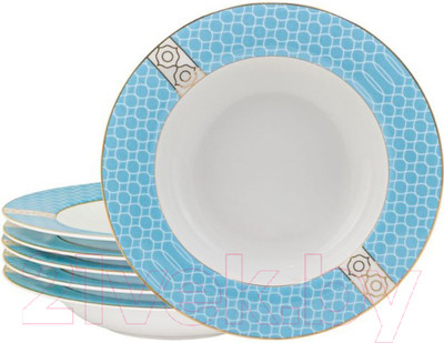 Набор тарелок Lenardi Тиффани 145-577 (6шт)