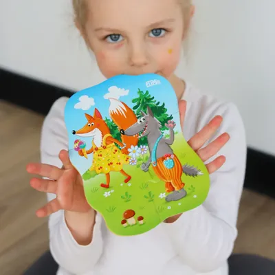 Развивающая игра El'Basco Toys Мягкий пазл. Теремок / ET02-020