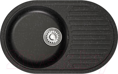 Мойка кухонная Mixline ML-GM16 551926 (черный)