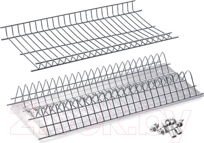 Сушилка для посуды встраиваемая Интерлиния 80 (хром)
