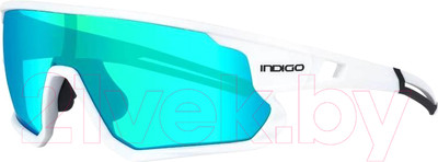 Очки солнцезащитные Indigo Sport Start IN355 (белый/синий)