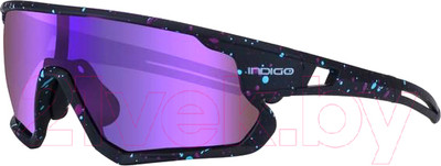 Очки солнцезащитные Indigo Sport Start IN355 (черный/фиолетовый)