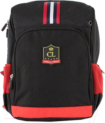 Школьный рюкзак Chinllo 382-6389-BLK (черный)