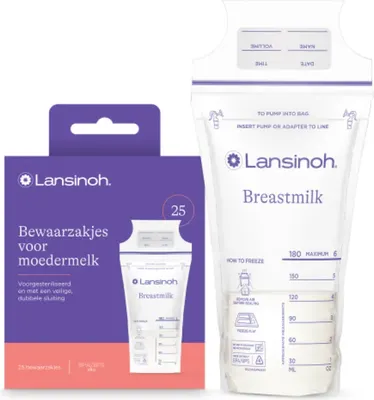 Набор пакетов для хранения молока Lansinoh 44204 (25шт)