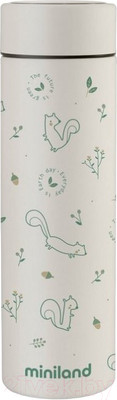 Термос универсальный Miniland Natur Thermos Chip Бурундук / 89262 (450мл)