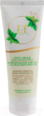 Крем для ног La and Te beaute Алоэ и Зеленый чай LT-2111