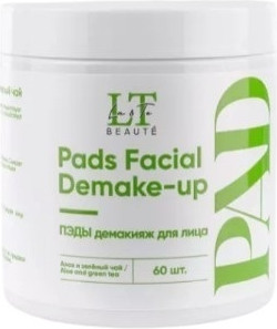 Пэд для лица La and Te beaute Алое и Зеленый чай LT-2258 (53251)