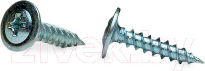 Саморез Монтаж С прессшайбой 4.2х19 острый / MD001065 (800шт, цинк)