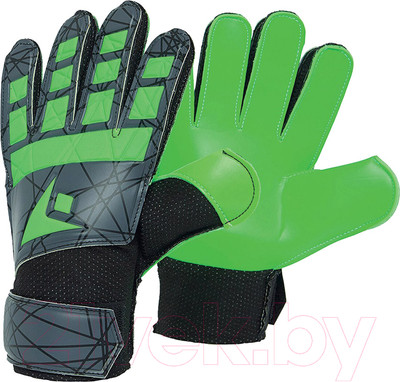 Перчатки вратарские Macron Leopard 50301628 (р.9.5, черный/зеленый)