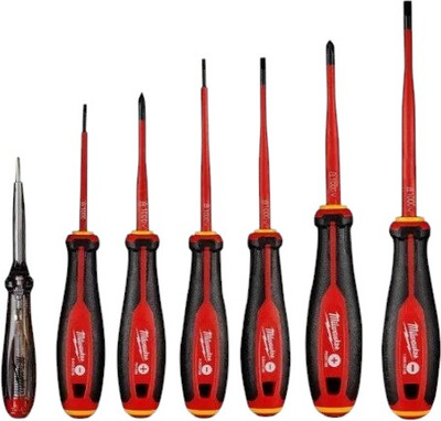 Набор отверток Milwaukee + тестер напряжения 4932478739