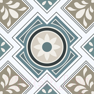 Плитка ProGres Faenza 730487 (450x450, белый)