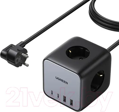 Сетевой фильтр Ugreen DigiNest Cube Power Strip CD268 / 60113