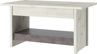 Журнальный столик Anrex Bjork 1S (ольха полярная/оникс)