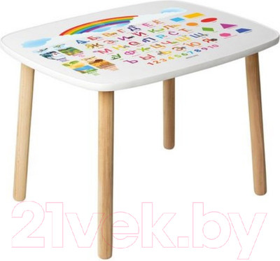 Стол детский Mega Toys С русским алфавитом / 70025ЛДСП