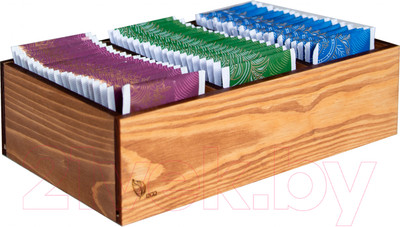 Органайзер для чайных пакетиков Yulisa AG-00066 (коричневый)