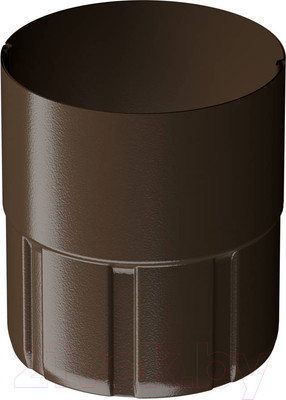 Муфта водосточная Docke Stal Premium D90 PVPM-1004 (каштан 8017)