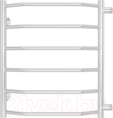 Полотенцесушитель водяной Terminus Виктория П6 500x600 (боковое подключение 500, RAL 9003)