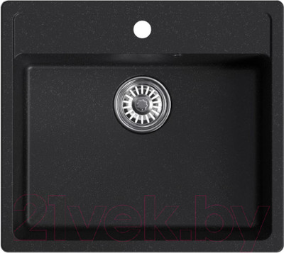 Мойка кухонная Mixline ML-GM15 551922 (ультра-черный)