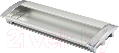 Ручка для мебели AKS 326/128 (алюминий/хром)