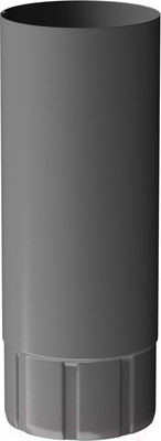 Труба водосточная Docke Stal Premium D90 PVTV-1086 (3м, графит 7024)