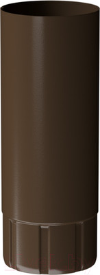 Труба водосточная Docke Stal Premium D90 PVTK-1004 (1м, каштан 8017)