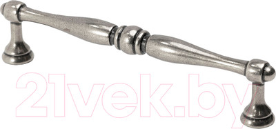 Ручка для мебели AKS Eva-128 (античное серебро)