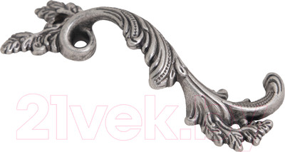 Ручка для мебели AKS Natura (правая, античное серебро)