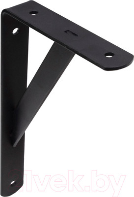 Полкодержатель AKS Line 300x200x30x4 (черный)