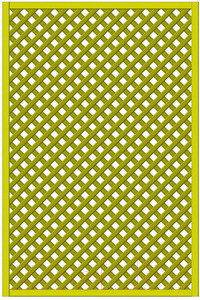 Изгородь декоративная Массив-Древ Тип 2 1500x1800