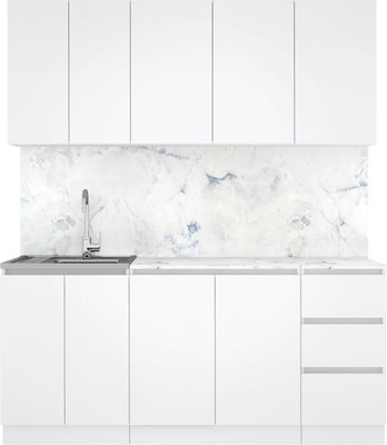 Кухонный гарнитур Артём-Мебель Мэри СН-114 ДСП 1.8м (белый)