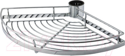 Полка многоцелевая на рейлинг AKS PTJ016-40 (хром)
