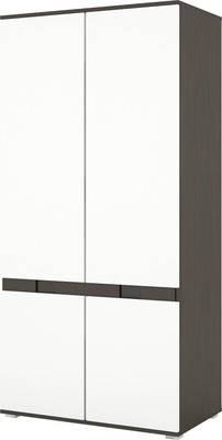 Шкаф Горизонт Мебель Марсель (венге/белый глянец)