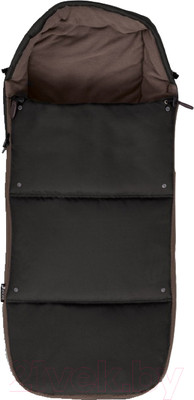 Накидка на ножки для коляски Leclerc Influencer Elcee Polar / ELC21492 (Black/Brown)