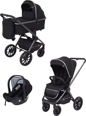 Детская универсальная коляска Rant Falcon 3 в 1 / RA098 (Black)