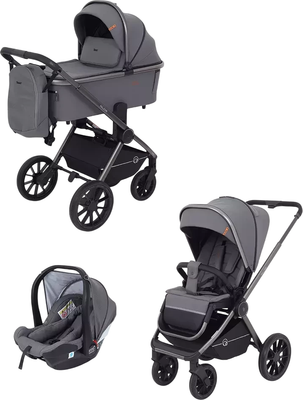 Детская универсальная коляска Rant Falcon 3 в 1 / RA098 (Grey)