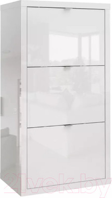 Тумба для обуви Stolline Норден / 413.07 (белый)