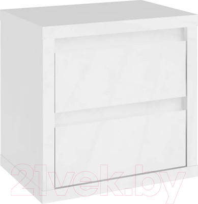 Прикроватная тумба Stolline Норден / 413.09 (белый)