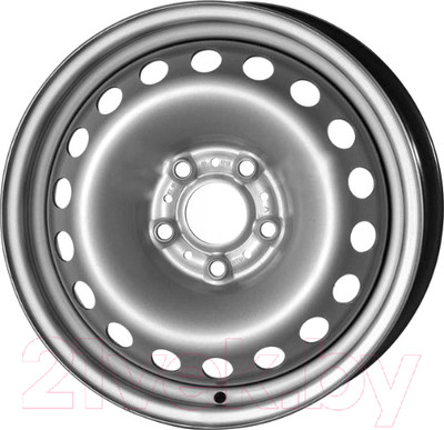 Штампованный диск Magnetto 16024 16x6.5" 5x139.7мм DIA 98.1мм ET 40мм Silver