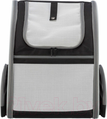 Рюкзак-переноска Trixie Backpack Chloe 28843 (светло-серый/черный)